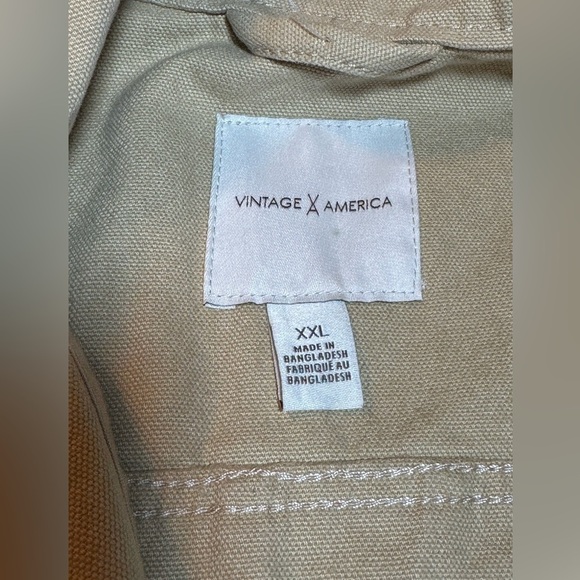 Vintage America Canvas Anorak XXL - Picture 9 of 9